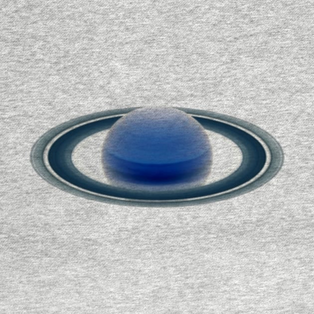 Blue Saturn by kipstewart